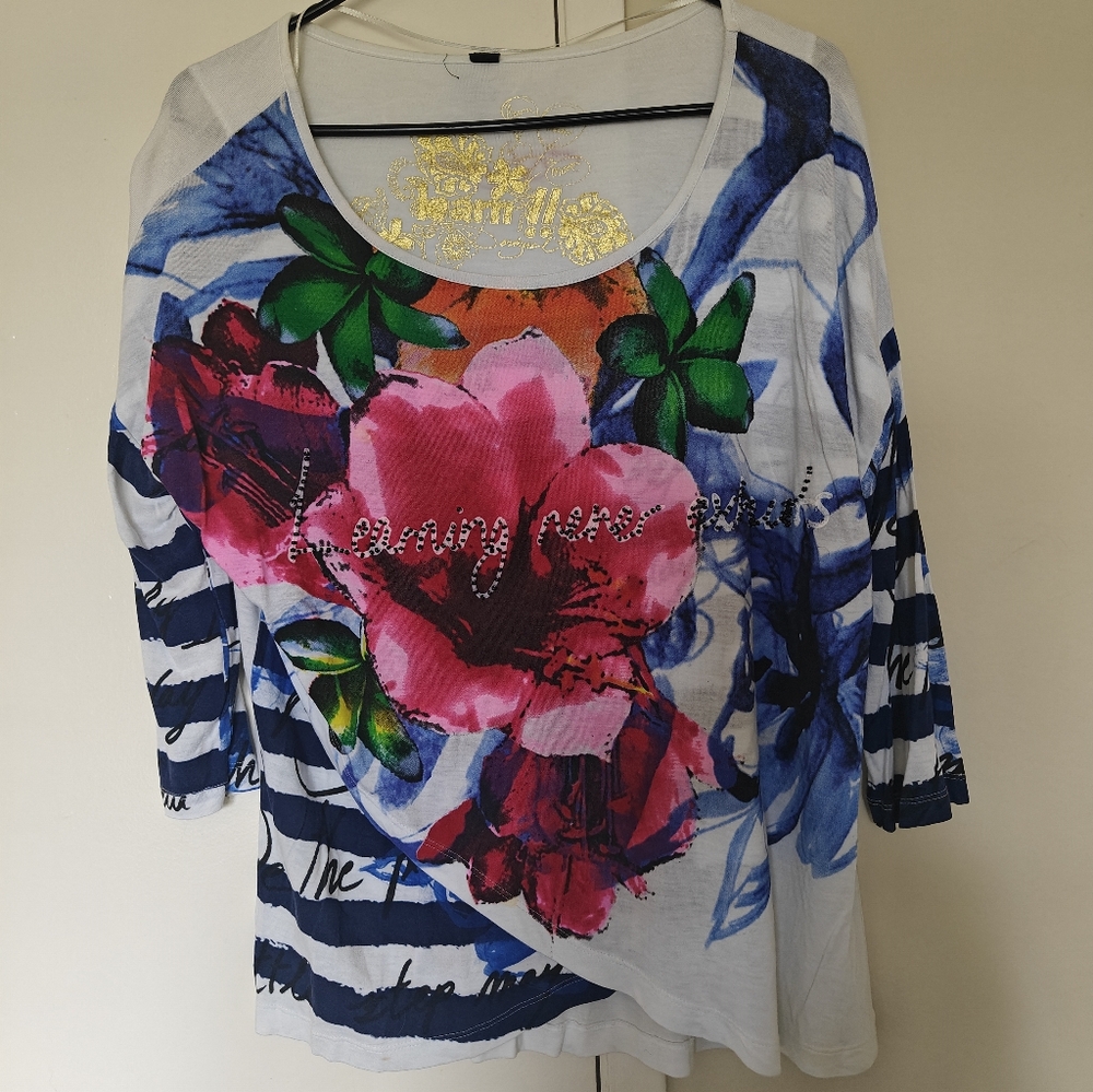 Desigual floral blouse